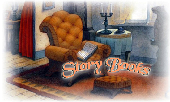 "Story Books" graphic from House of the Tiger Aunt